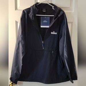 Men's XL Wawa Windbreaker Pullover. Navy Blue.